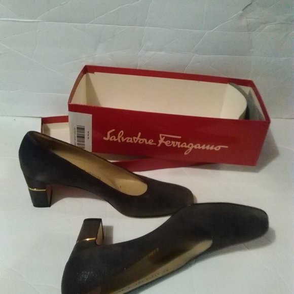 Salvatore Ferragamo Shoes with box Size8 4A - Picture 6 of 9